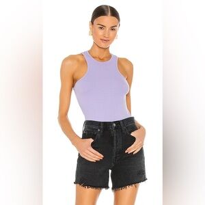 LNA Lavender Alissar Tank Top in XS